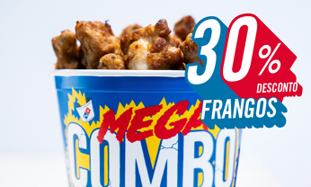 MEGA COMBO ASAS DE FRANGO