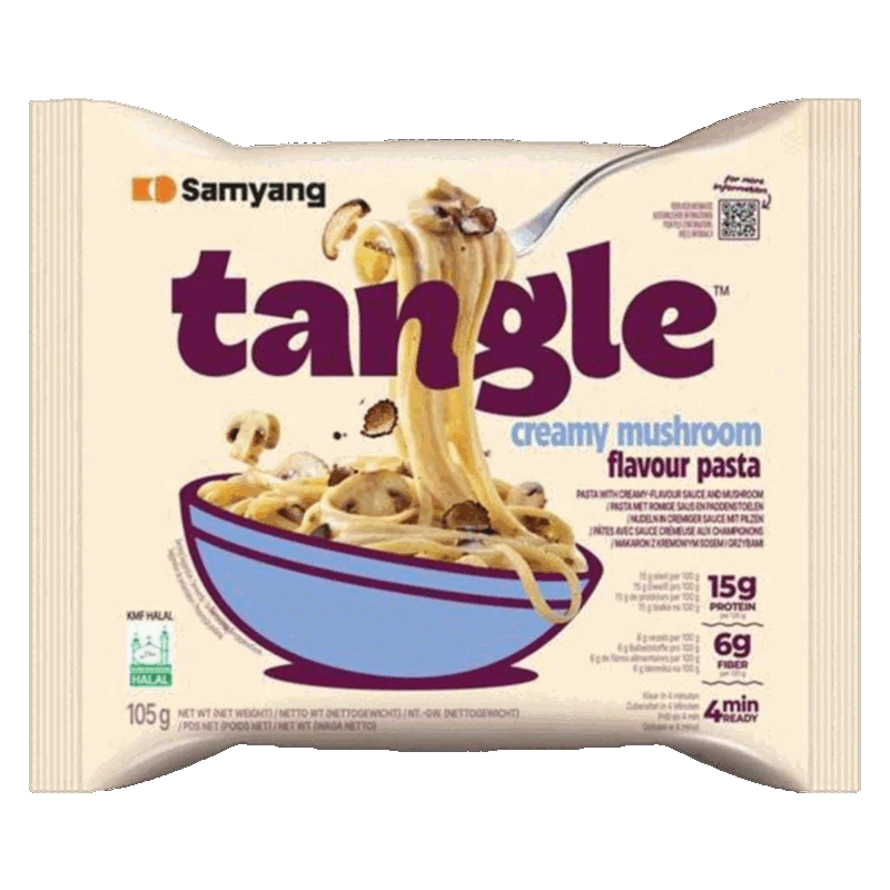 #8 Samyang Tangle – Creamy Mushroom