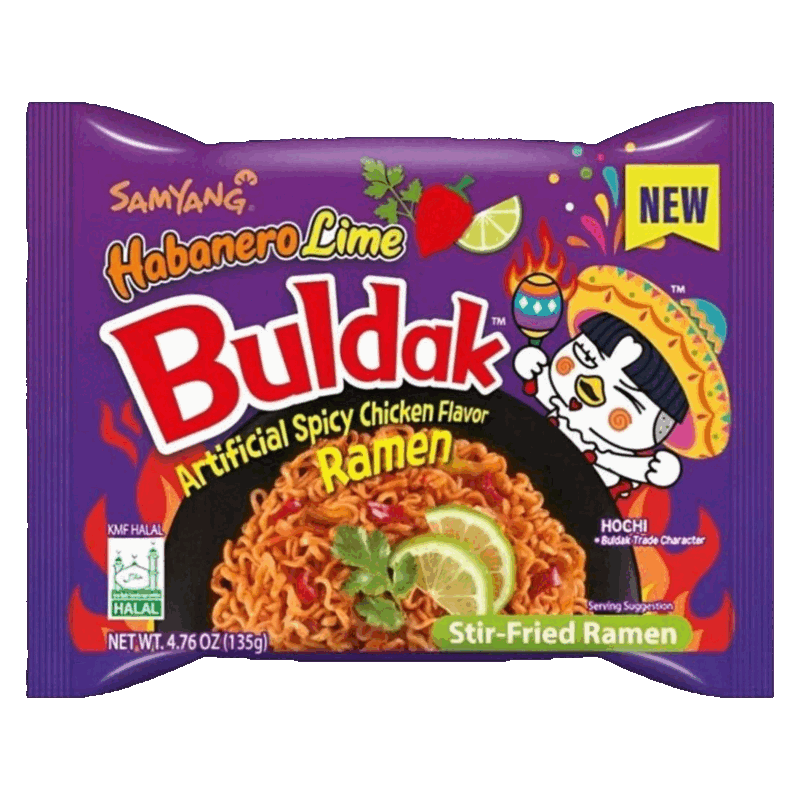 #17 Buldak Habanero Lime Ramen
