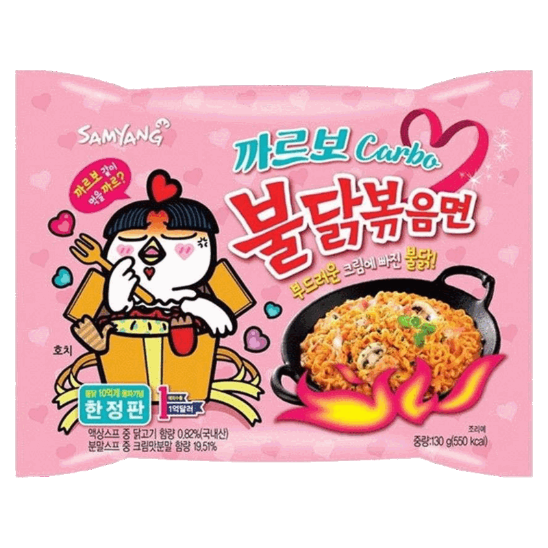 #22 Buldak Carbonara Flavor Ramen