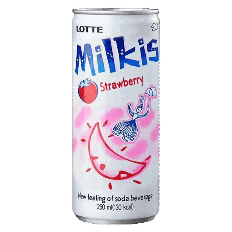 Milkis Strawberry Soda