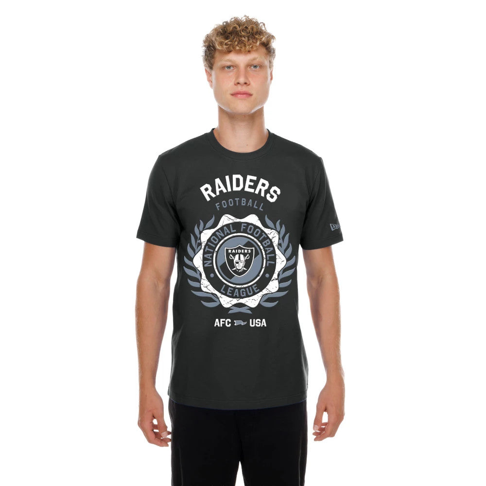 New Era Las Vegas Raiders NFL Black T-Shirt