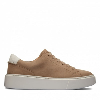Clarks Hero Lite Lace Sand Suede