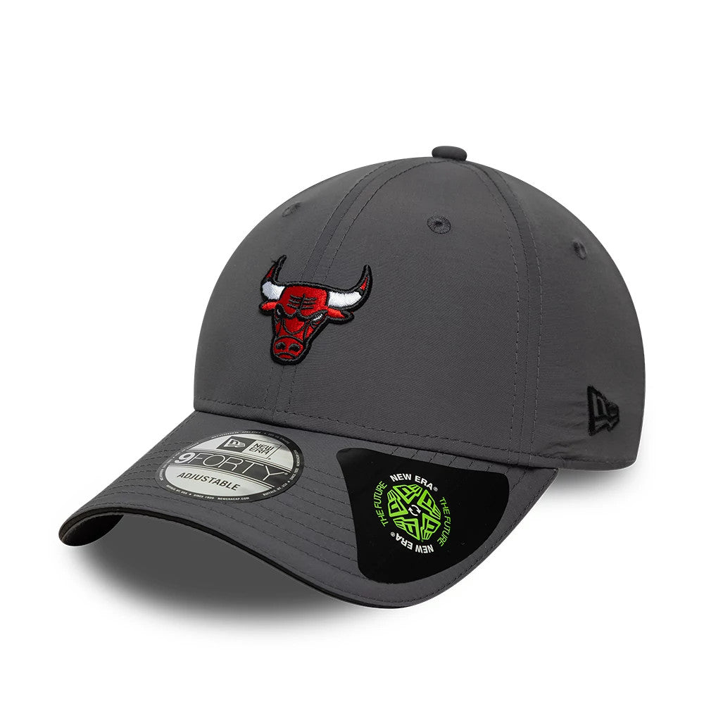 New Era Chicago Bulls NBA Recycled Charcoal 9FORTY Adjustable Cap