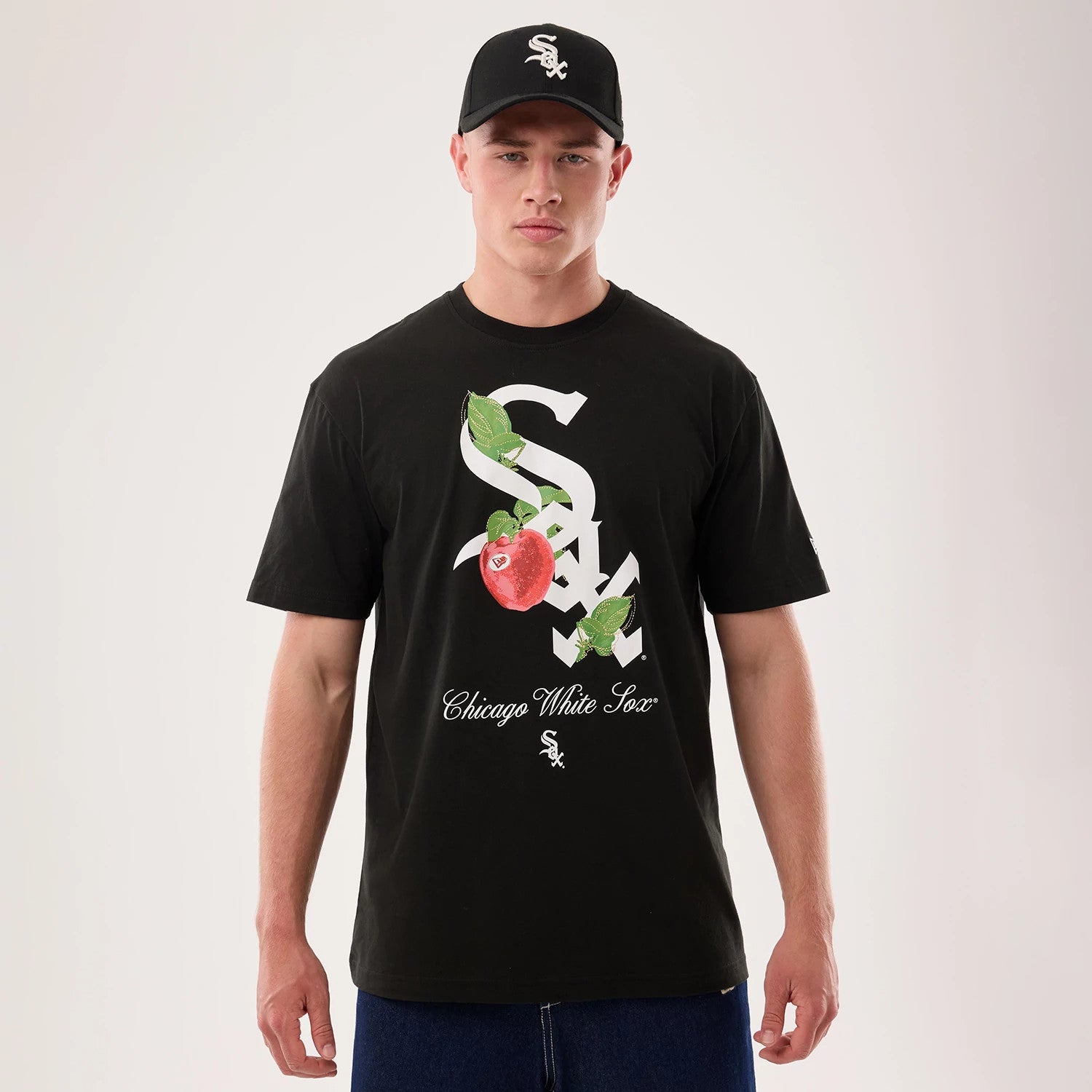 New Era Chicago White Sox MLB Life Graphic Black T-Shirt