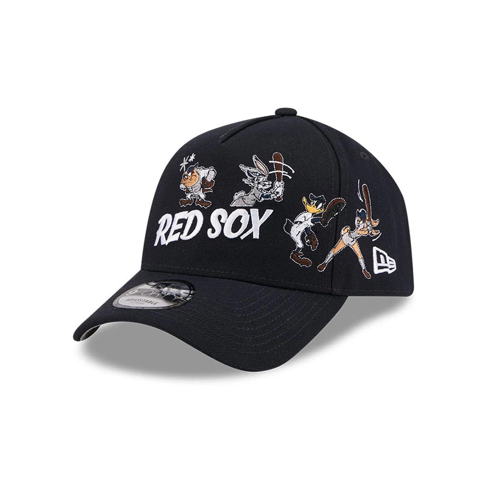 New Era Boston Red Sox MLB X Looney Tunes Navy 9FORTY A-Frame Adjustable Cap