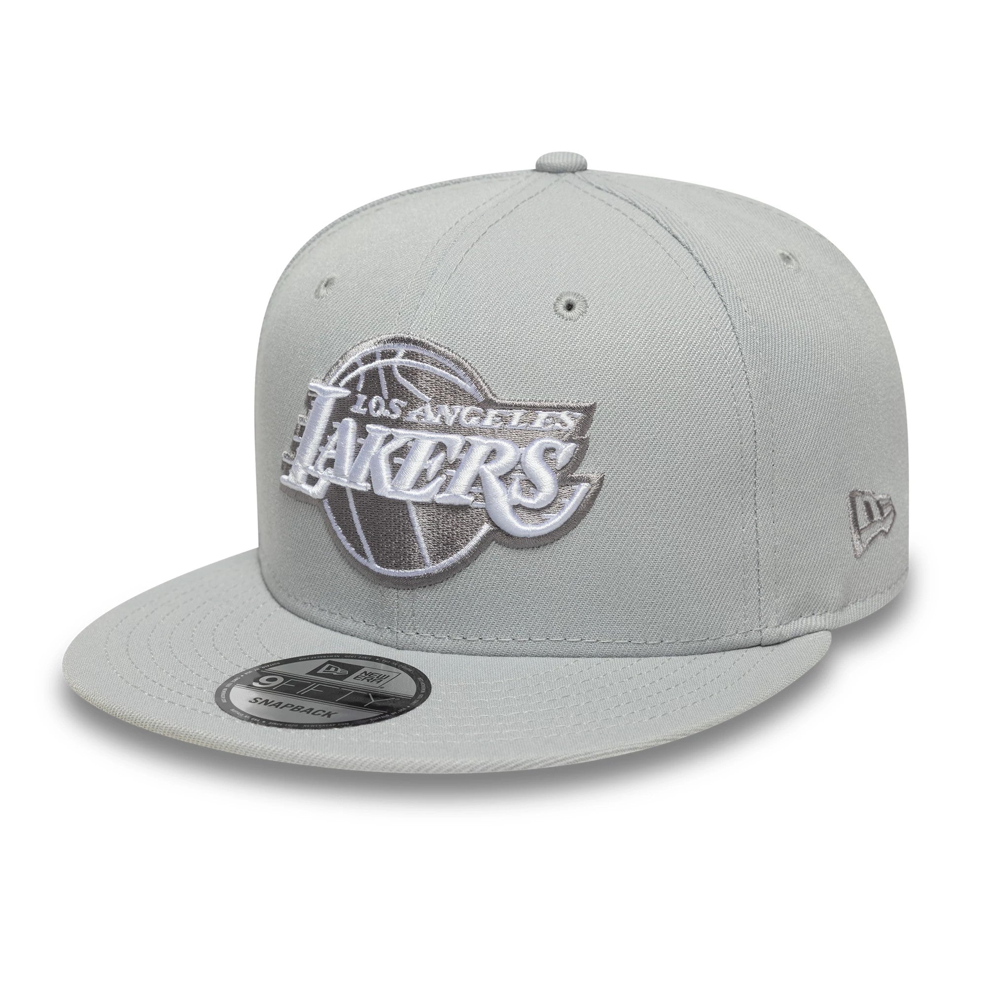 New Era LA Lakers NBA Essential Pack Grey 9FIFTY Snapback Adjustable Cap