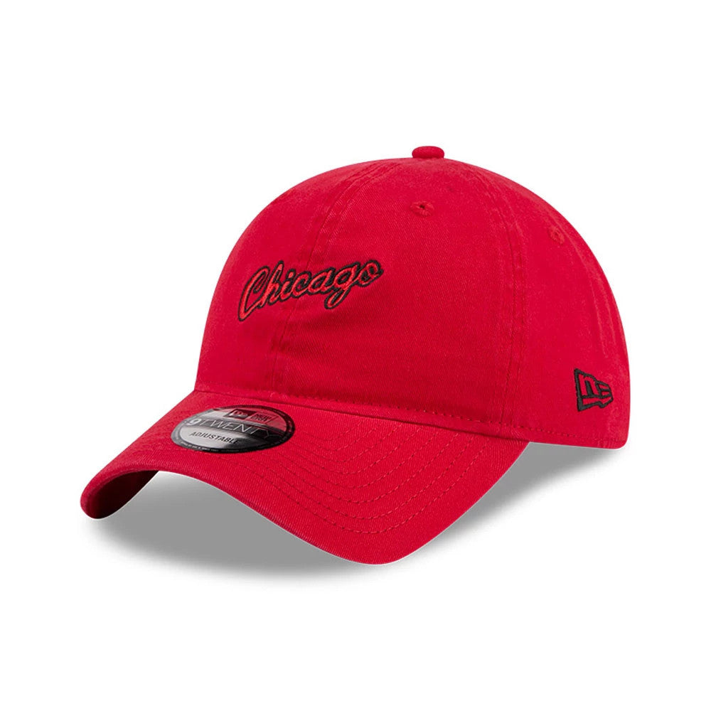 New Era Chicago Bulls NBA Hardwood Classic Red 9TWENTY Adjustable Cap