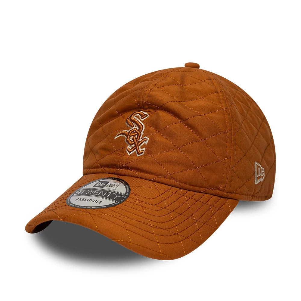 New Era Chicago White Sox MLB Padded Outline Brown 9TWENTY Adjustable Cap