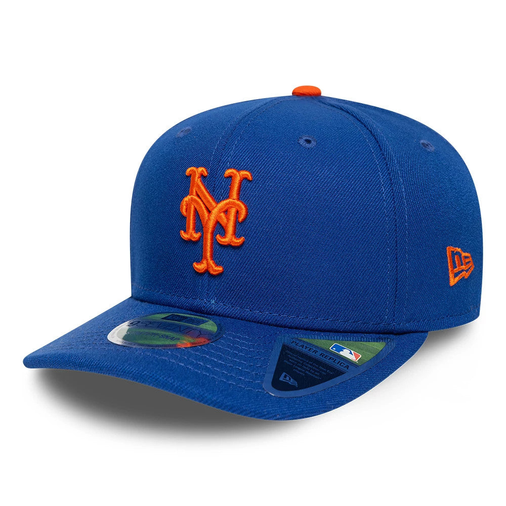 New Era New York Mets MLB Player Replica Blue 9SEVENTY Stretch Snap Adjustable Cap