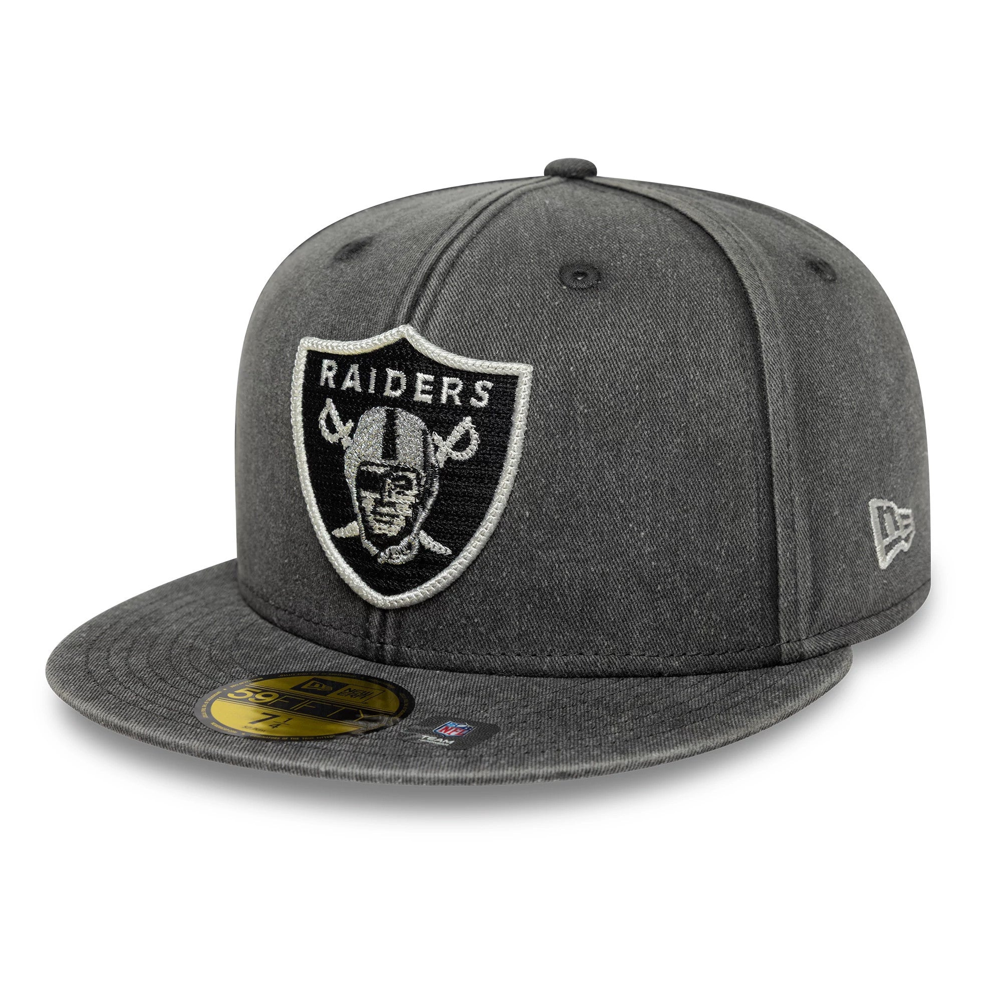 New Era Las Vegas Raiders NFL Washed Black 59FIFTY Fitted Cap
