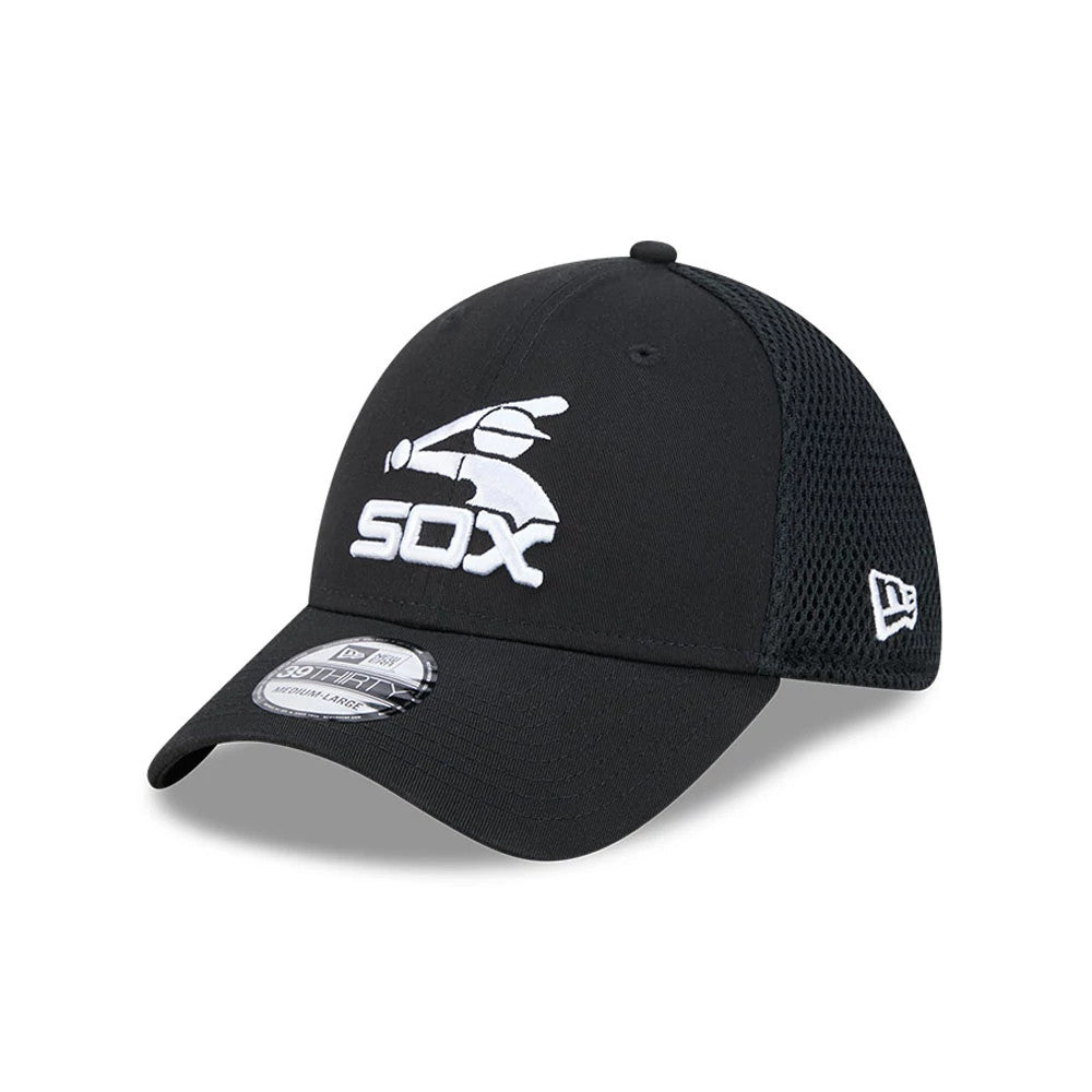 New Era Chicago White Sox MLB Evergreen Neo Black 39THIRTY Stretch Fit Cap