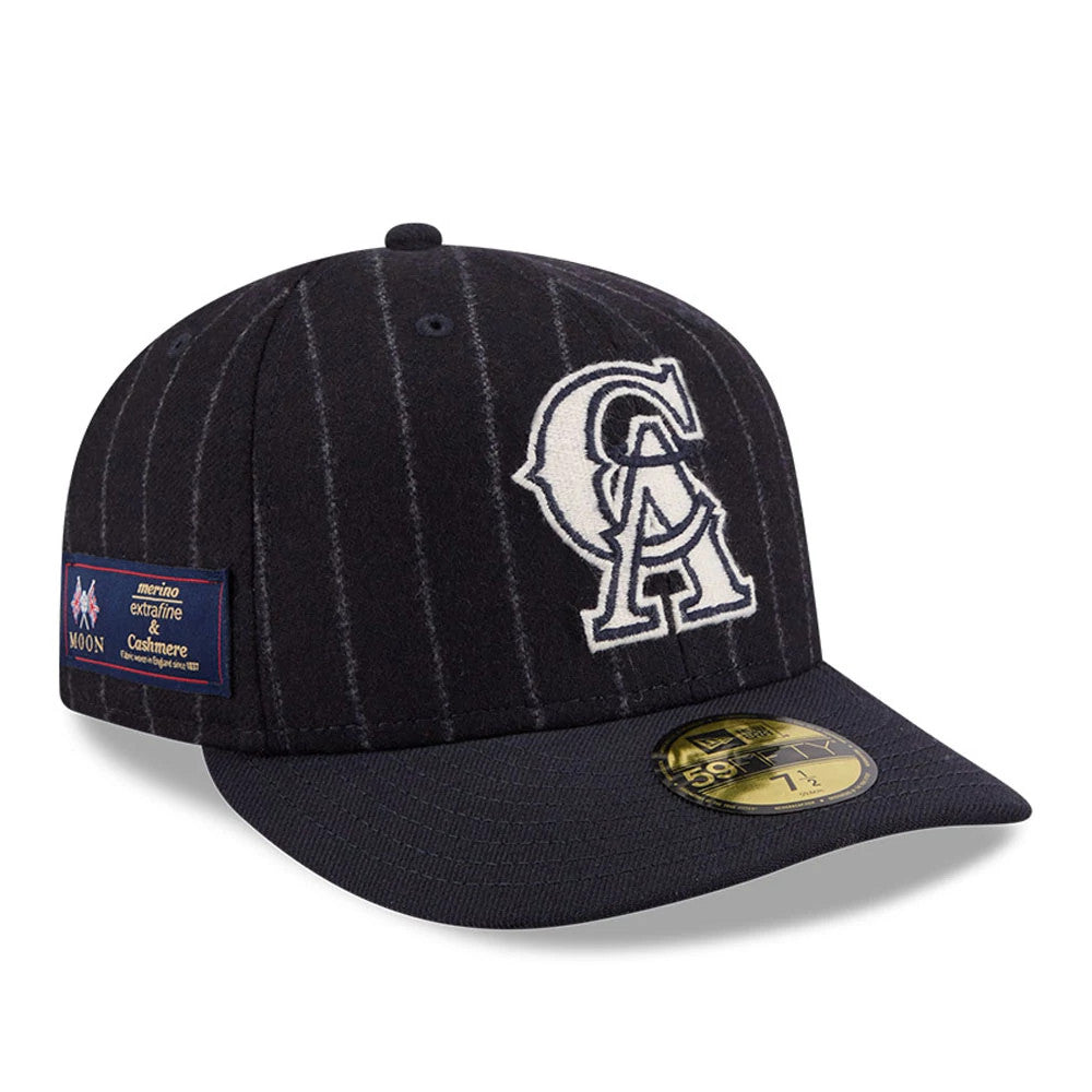 New Era LA Angels MLB X Moon Navy 59FIFTY Fitted Cap
