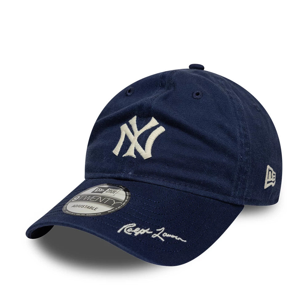 New Era New York Yankees Ralph Lauren X MLB Blue 9TWENTY Adjustable Cap